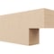 Ekena Millwork 4in. W x 8in. H x 16in. L Chapel Hill Woodgrain TimberThane Rafter Tail, Primed Tan RFTUR04X08X16CHPRCPR - alternate 1
